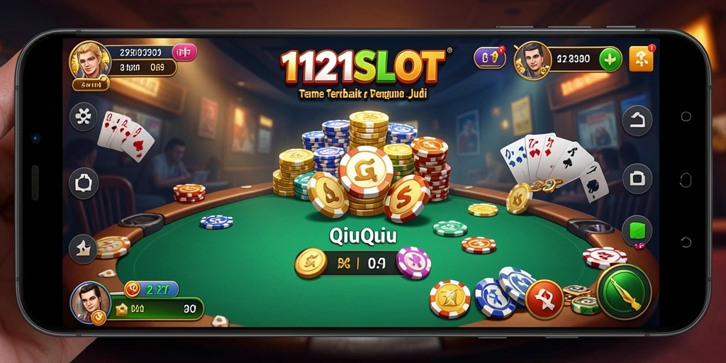 Screenshot gameplay QiuQiu yang menarik dan menggembirakan.