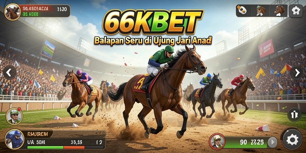 Tampilan gameplay balapan seru di 66KBET yang menakjubkan.