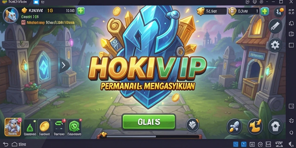 Tampilan gameplay HOKIVIP yang menarik dan seru.