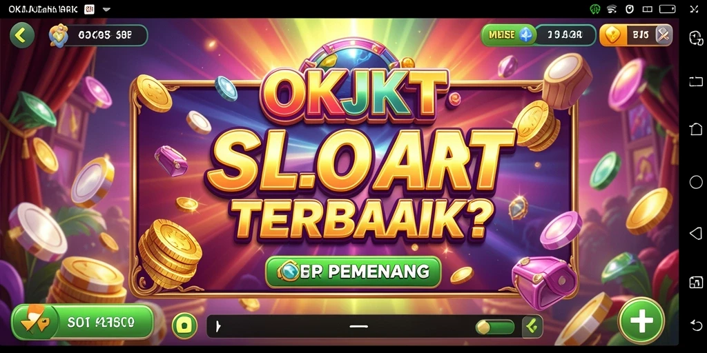 Tampilan permainan Slot yang menarik di OKJKT.
